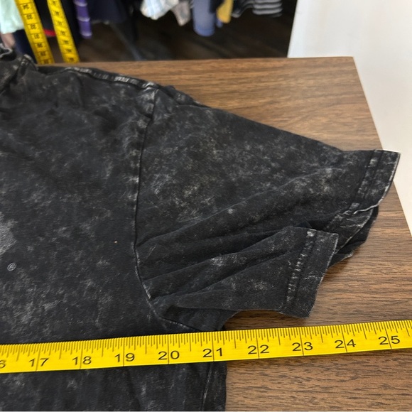 💕 AC/DC Men's Black Washed T-Shirt M - Picture 7 of 8